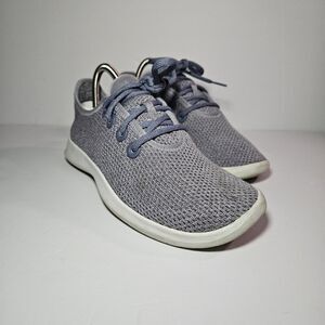 Allbirds Tree Runners Womens Size 8 Light Blue Running Shoes Sneakers Lace Up